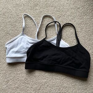 2 Lululemon Bras Black Size 6